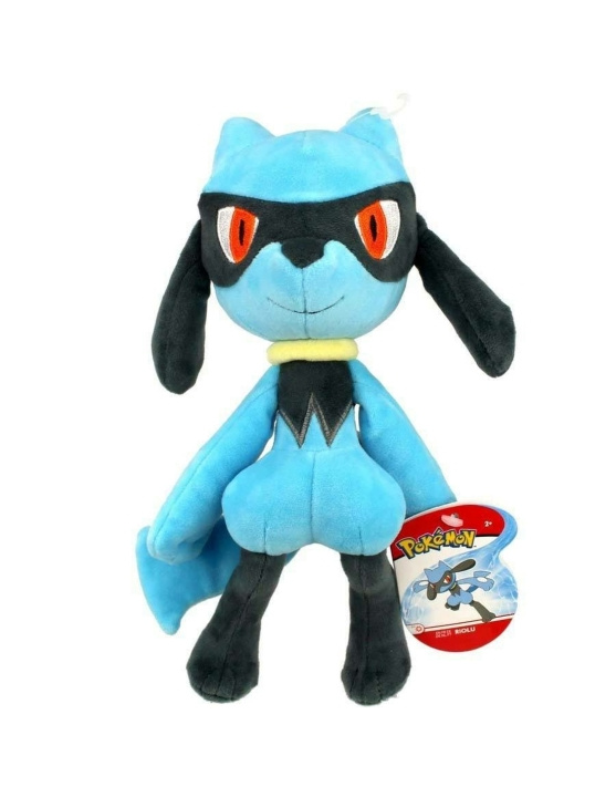 Pokémon Pluche 20 cm - Riolu (95561) in de groep SPEELGOED, KINDER- & BABYPRODUCTEN / Babyspeelgoed / Knuffels bij TP E-commerce Nordic AB (D00842)