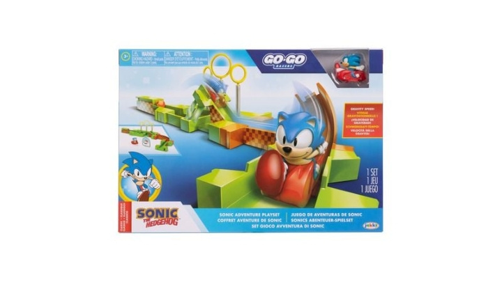 Sonic Go Go Racers Speelsets - Sonic & Knokkels asst (423334) in de groep SPEELGOED, KINDER- & BABYPRODUCTEN / Speelgoed / Speelset bij TP E-commerce Nordic AB (D00852)