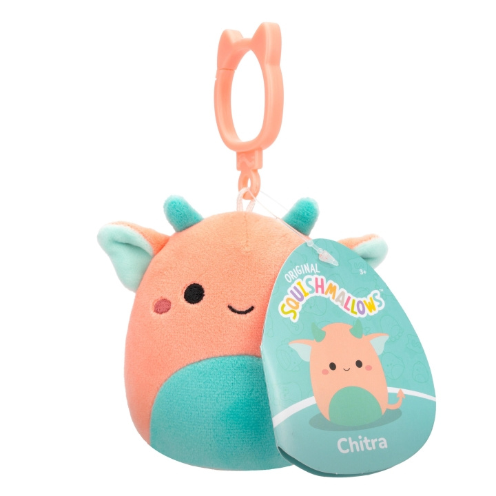 Squishmallows 9 cm P20 Clip On - Chitra Boglin in de groep SPEELGOED, KINDER- & BABYPRODUCTEN / Babyspeelgoed / Knuffels bij TP E-commerce Nordic AB (D00858)