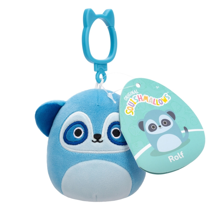 Squishmallows 9 cm P20 Clip On - Rolf Stokstaartje in de groep SPEELGOED, KINDER- & BABYPRODUCTEN / Babyspeelgoed / Knuffels bij TP E-commerce Nordic AB (D00859)