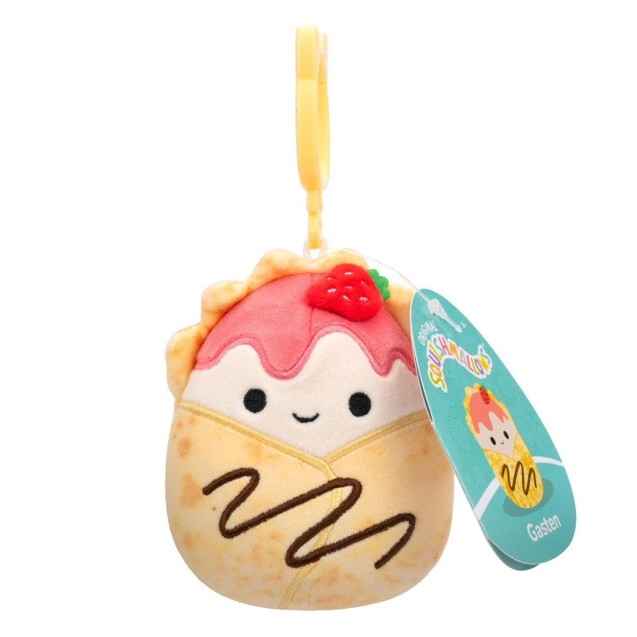 Squishmallows 9 cm P20 Clip On - Gasten Crepe in de groep SPEELGOED, KINDER- & BABYPRODUCTEN / Babyspeelgoed / Knuffels bij TP E-commerce Nordic AB (D00860)