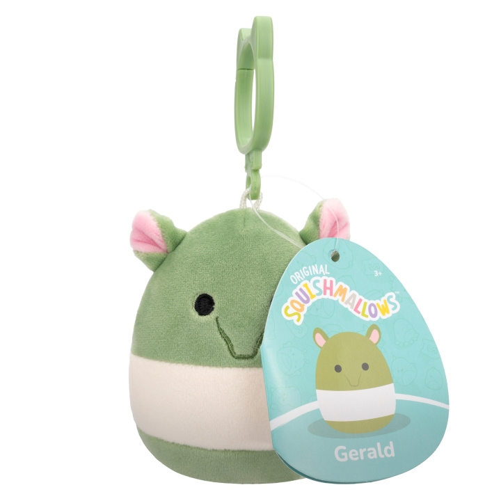 Squishmallows 9 cm P20 Clip On - Gerald Tapir in de groep SPEELGOED, KINDER- & BABYPRODUCTEN / Babyspeelgoed / Knuffels bij TP E-commerce Nordic AB (D00861)