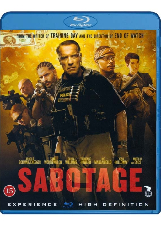 Sabotage - Blu ray in de groep HOME ELECTRONICS / Audio & Beeld / TV & Accessoires / Films / Blu-ray bij TP E-commerce Nordic AB (D00885)