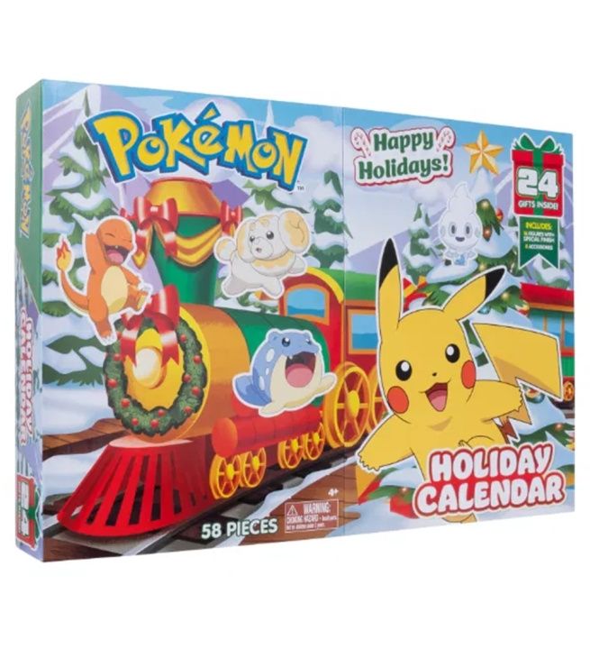 Pokémon Adventskalender (PKW3623) in de groep SPEELGOED, KINDER- & BABYPRODUCTEN / Speelgoed / Adventkalender bij TP E-commerce Nordic AB (D00906)