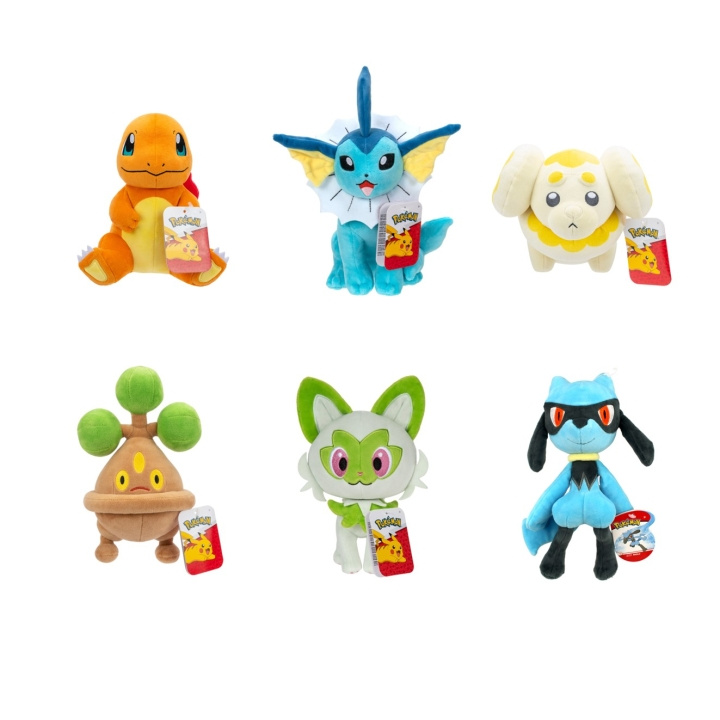 Pokémon Pluche 20 Cm Ass. Cdu (95217-19) in de groep SPEELGOED, KINDER- & BABYPRODUCTEN / Babyspeelgoed / Knuffels bij TP E-commerce Nordic AB (D00909)