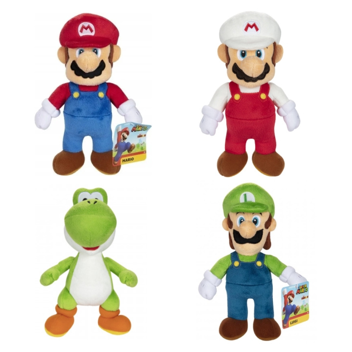 Super Mario Nintendo - Asst. Super Mario Pluche Golf 1 (409474) in de groep SPEELGOED, KINDER- & BABYPRODUCTEN / Babyspeelgoed / Knuffels bij TP E-commerce Nordic AB (D00912)