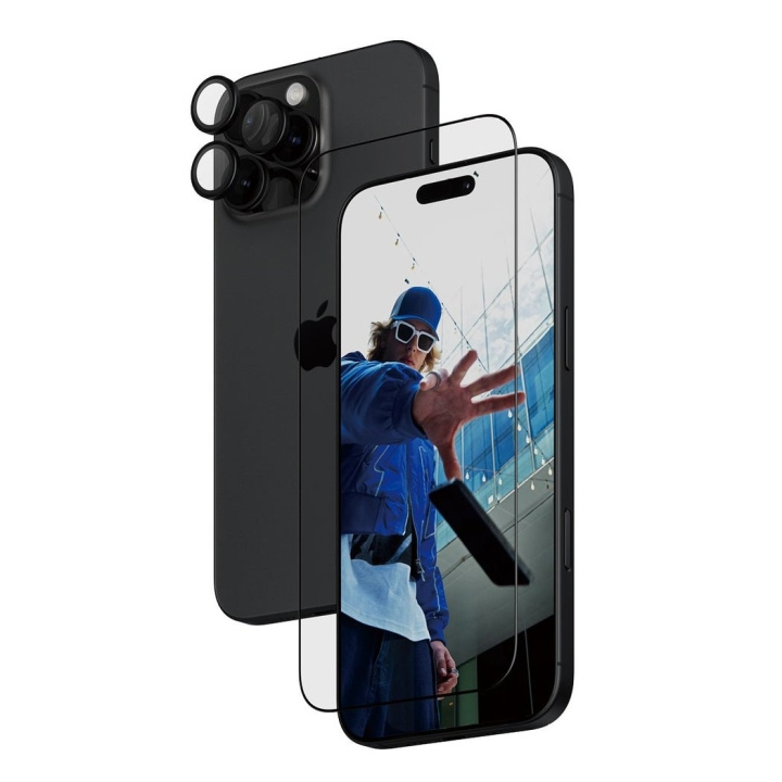 PanzerGlass iPhone 16 Pro Max 6,9\'\' 2-in-1 bundel in de groep SMARTPHONE & TABLETS / Mobielbescherming / Apple / iPhone 16 bij TP E-commerce Nordic AB (D00929)