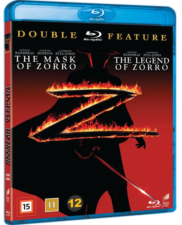 Zorro 1&2 Box Blu Ray in de groep HOME ELECTRONICS / Audio & Beeld / TV & Accessoires / Films / Blu-ray bij TP E-commerce Nordic AB (D00948)