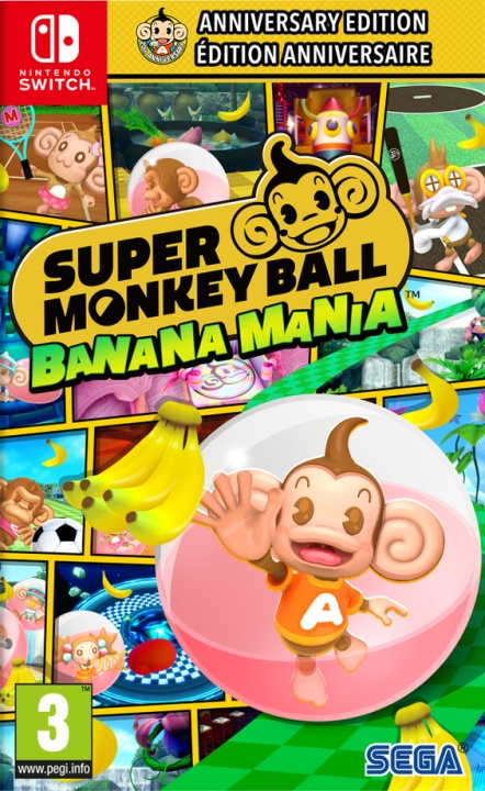 Super Monkey Ball Banana Mania (Switch) in de groep HOME ELECTRONICS / Spelconsoles en accessoires / Nintendo Switch / Games bij TP E-commerce Nordic AB (D00951)