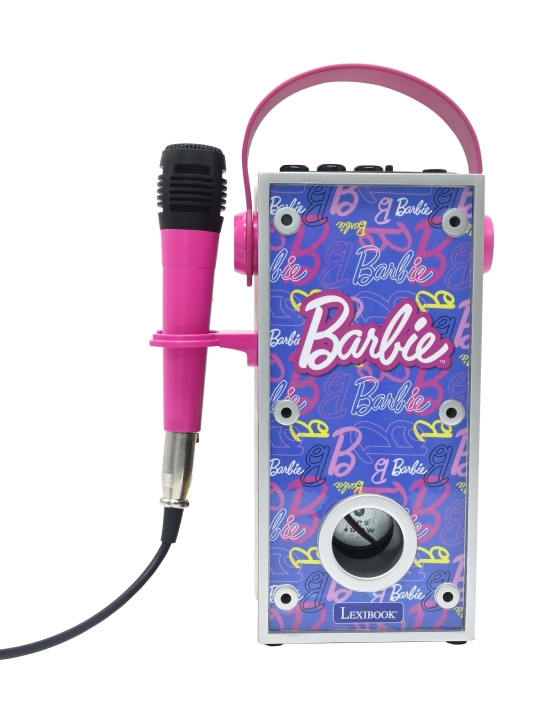 Lexibook Barbie Lichtgevende Bluetooth®-luidspreker met microfoon (BTP185BBZ) in de groep SPEELGOED, KINDER- & BABYPRODUCTEN / Muziek, Zang en afbeelingen / Muziekinstrumenten bij TP E-commerce Nordic AB (D00999)