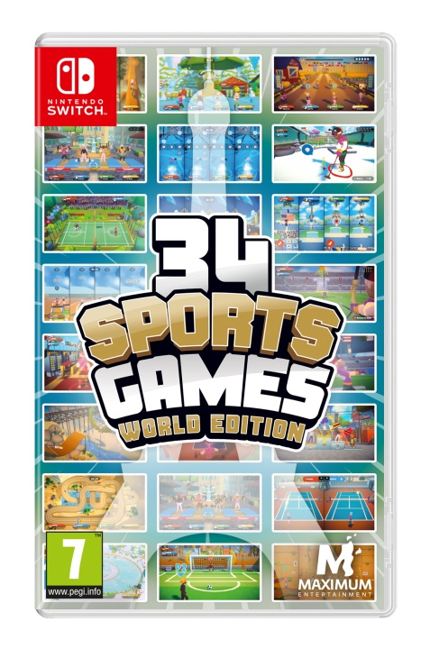 34 Sports Games – World Edition (Switch) in de groep HOME ELECTRONICS / Spelconsoles en accessoires / Nintendo Switch / Games bij TP E-commerce Nordic AB (D01016)