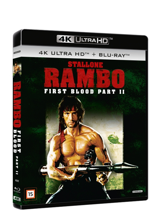 Rambo 2: First Blood Part 2 in de groep HOME ELECTRONICS / Audio & Beeld / TV & Accessoires / Films / Blu-ray bij TP E-commerce Nordic AB (D01024)