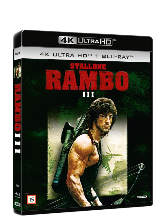 Rambo 3 4K in de groep HOME ELECTRONICS / Audio & Beeld / TV & Accessoires / Films / Blu-ray bij TP E-commerce Nordic AB (D01025)