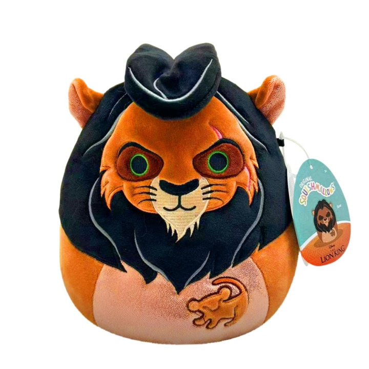 Squishmallows Disney Lion King - Scar in de groep SPEELGOED, KINDER- & BABYPRODUCTEN / Babyspeelgoed / Knuffels bij TP E-commerce Nordic AB (D01063)