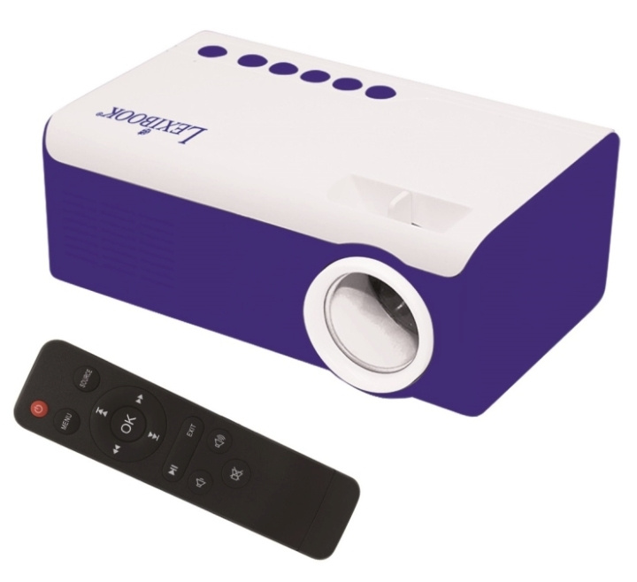 Lexibook Mini Home Cinema Projector (PRJ150) in de groep HOME ELECTRONICS / Audio & Beeld / Thuisbioscoop, Hifi en Draagbaar / Projectoren & Accessoires bij TP E-commerce Nordic AB (D01072)