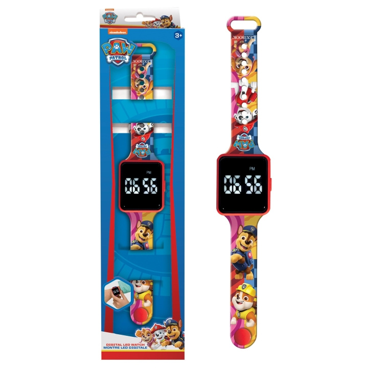 Lexibook Paw Patrol LED Digitaal Horloge - (DMW060PA) in de groep SPORT, VRIJE TIJD & HOBBY / Accessoires / Klokken bij TP E-commerce Nordic AB (D01124)