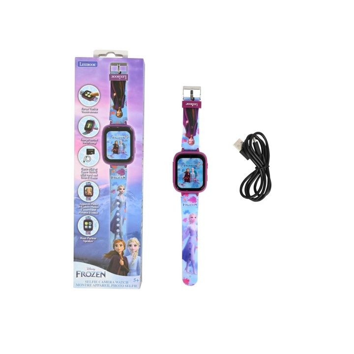 Lexibook Frozen Camera Horloge - (DMW070FZ) in de groep SPORT, VRIJE TIJD & HOBBY / Smartwatch & Activiteitsmeters / Smartwatch voor kinderen bij TP E-commerce Nordic AB (D01125)