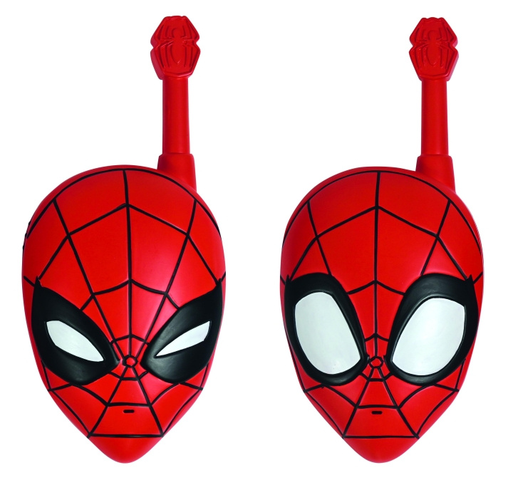 Lexibook 3D Spiderman Walkie Talkies - (TW18SP) in de groep SPORT, VRIJE TIJD & HOBBY / Buitenrecreatie / Walkietalkies bij TP E-commerce Nordic AB (D01137)