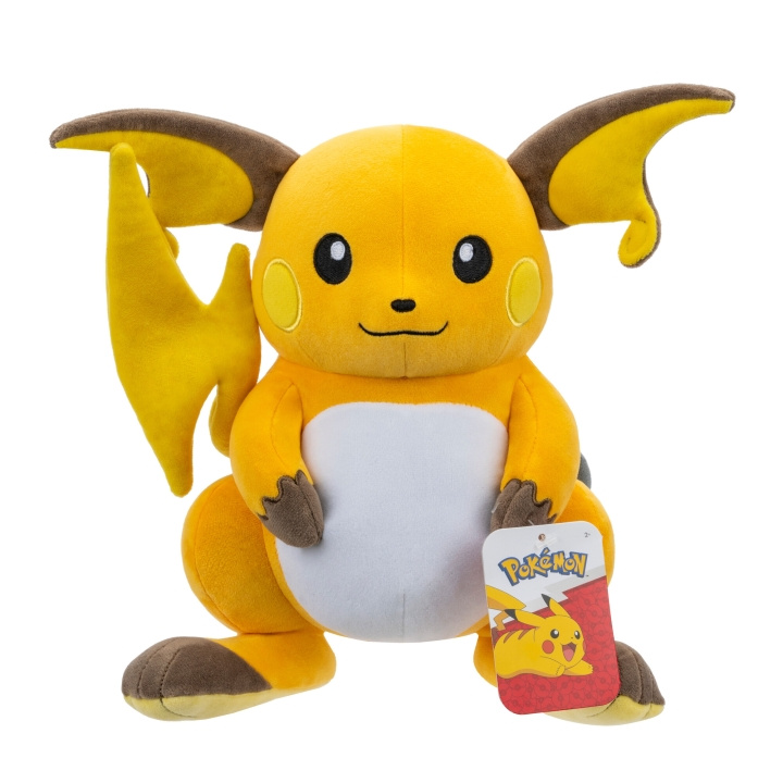 Pokémon PLUCHE 30 CM RAICHU (PKW3111) in de groep SPEELGOED, KINDER- & BABYPRODUCTEN / Babyspeelgoed / Knuffels bij TP E-commerce Nordic AB (D01156)