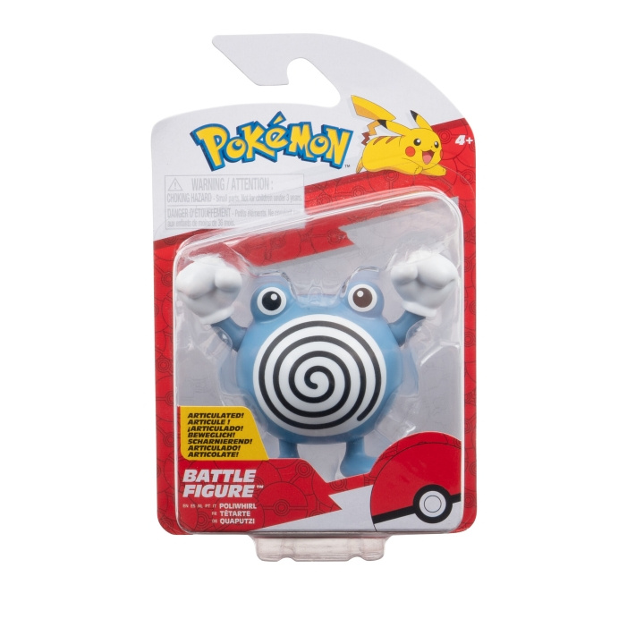 Pokémon Slagfiguur Poliwhirl (PKW3584) in de groep SPEELGOED, KINDER- & BABYPRODUCTEN / Speelgoed / Figuren, Miniaturen & accessoires bij TP E-commerce Nordic AB (D01164)