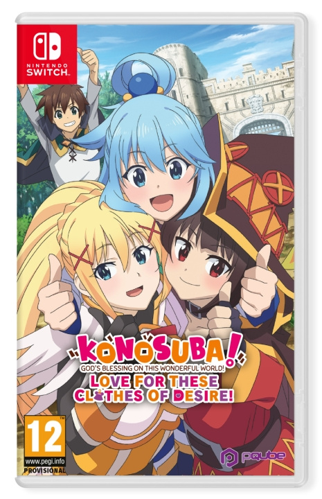 PQube KONOSUBA: Gods zegen op deze prachtige wereld! Liefde voor deze kleren van verlangen in de groep HOME ELECTRONICS / Spelconsoles en accessoires / Nintendo Switch / Games bij TP E-commerce Nordic AB (D01165)