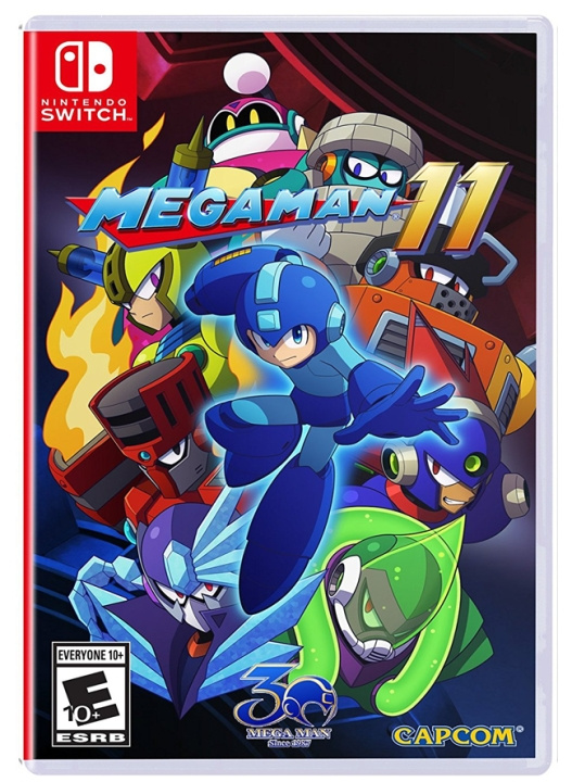 Megaman 11 (Import) (#) (Switch) in de groep HOME ELECTRONICS / Spelconsoles en accessoires / Nintendo Switch / Games bij TP E-commerce Nordic AB (D01186)