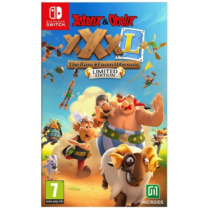 Asterix & Obelix XXXL: The Ram From Hibernia (Limited Edition) (Switch) in de groep HOME ELECTRONICS / Spelconsoles en accessoires / Nintendo Switch / Games bij TP E-commerce Nordic AB (D01253)