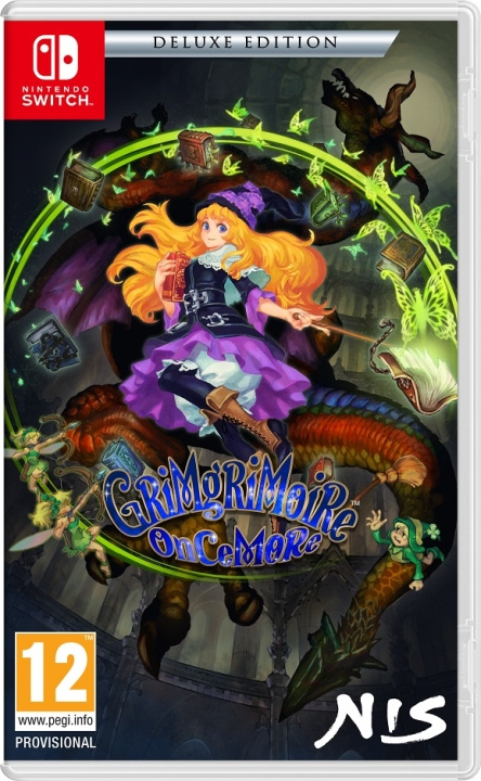 GrimGrimoire OnceMore (Deluxe Edition) (Switch) in de groep HOME ELECTRONICS / Spelconsoles en accessoires / Nintendo Switch / Games bij TP E-commerce Nordic AB (D01258)