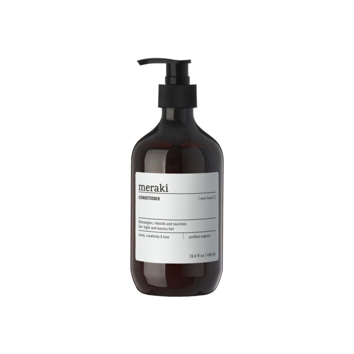 Meraki Conditioner 490 ml - Pure basic (311060506) in de groep BEAUTY & HEALTH / Haar & Styling / Haarverzorging / Conditioner bij TP E-commerce Nordic AB (D01320)