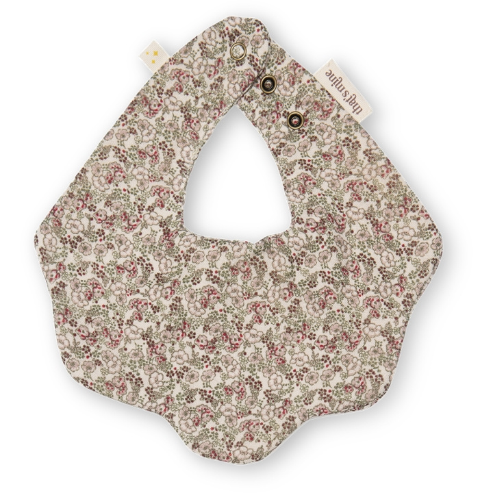 That\'s Mine Maj Bib Bouquet Rouge in de groep SPEELGOED, KINDER- & BABYPRODUCTEN / Eten & Drinken / Slabbetjes bij TP E-commerce Nordic AB (D01355)