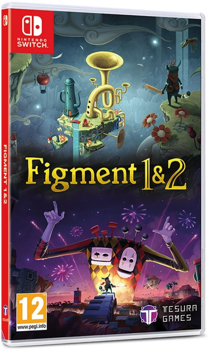 Figment 1 & 2 (Switch) in de groep HOME ELECTRONICS / Spelconsoles en accessoires / Nintendo Switch / Games bij TP E-commerce Nordic AB (D01360)