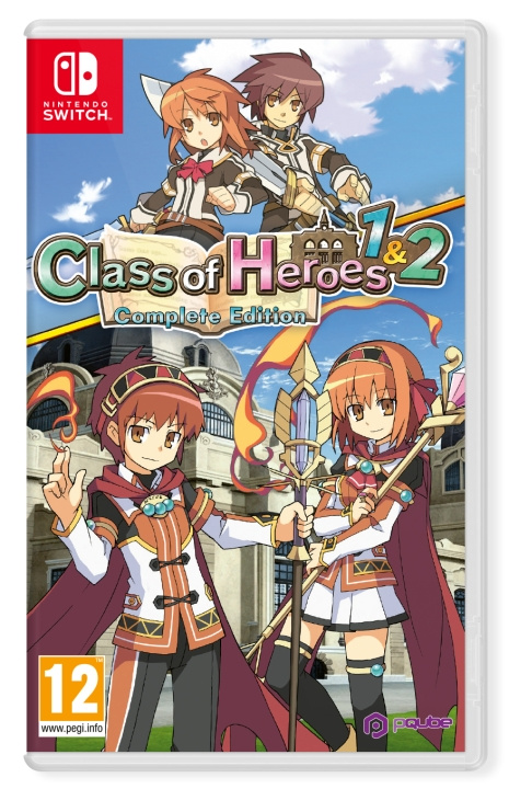 Class of Heroes 1+2 (Switch) in de groep HOME ELECTRONICS / Spelconsoles en accessoires / Nintendo Switch / Games bij TP E-commerce Nordic AB (D01363)