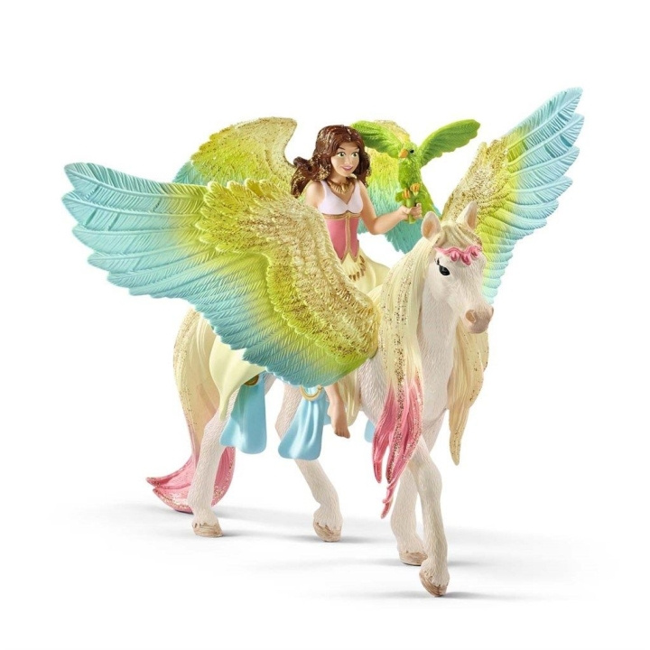 Schleich Bayala - Feeën Soera met glitter Pegasus (70566) in de groep SPEELGOED, KINDER- & BABYPRODUCTEN / Speelgoed / Figuren, Miniaturen & accessoires bij TP E-commerce Nordic AB (D01450)