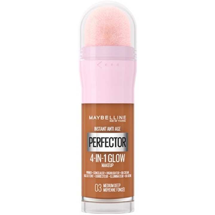 Maybelline Instant Perfector 4-in-1 Glow Make-up 03 Medium Deep in de groep BEAUTY & HEALTH / Makeup / Make-up gezicht / Concealer bij TP E-commerce Nordic AB (D01461)