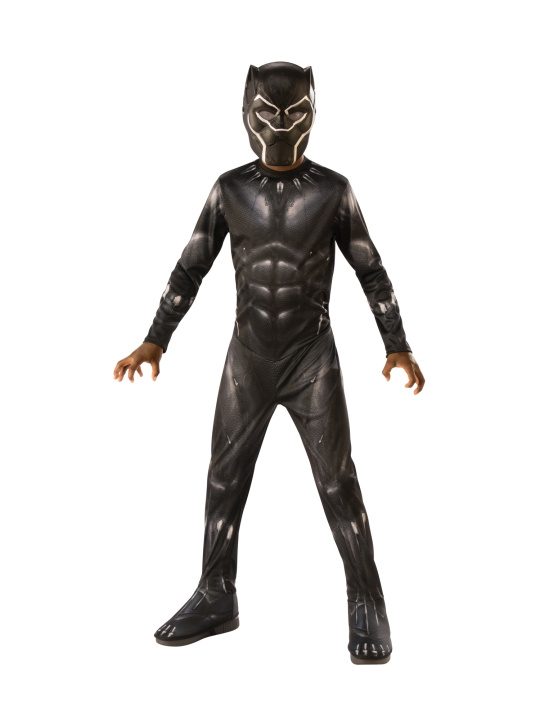 Rubies Marvel Costume - Black Panther (147 cm) in de groep SPEELGOED, KINDER- & BABYPRODUCTEN / Speelgoed / Gemaskered kostuums bij TP E-commerce Nordic AB (D01466)