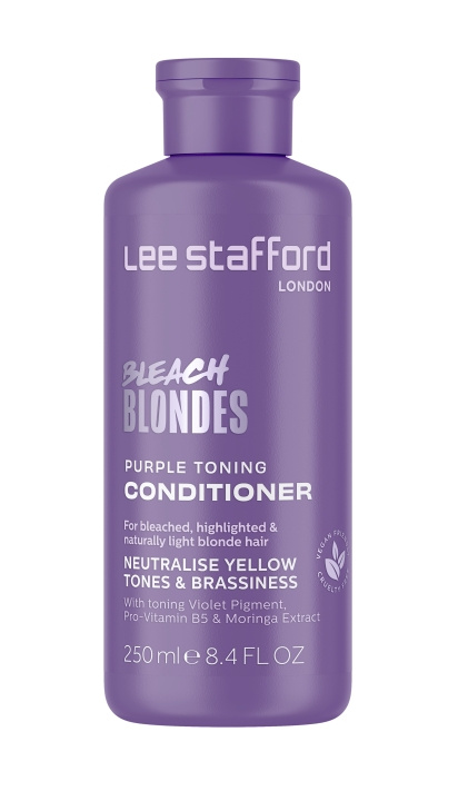 Lee Stafford Bleach Blondes Purple Toning Conditioner 250 ml in de groep BEAUTY & HEALTH / Haar & Styling / Haarverzorging / Conditioner bij TP E-commerce Nordic AB (D01493)