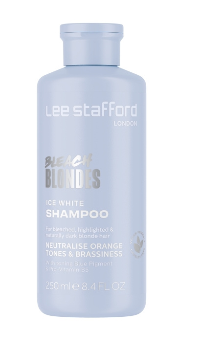 Lee Stafford Bleach Blondes Ice White Toning Shampoo 250 ml in de groep BEAUTY & HEALTH / Haar & Styling / Haarverzorging / Shampoo bij TP E-commerce Nordic AB (D01495)