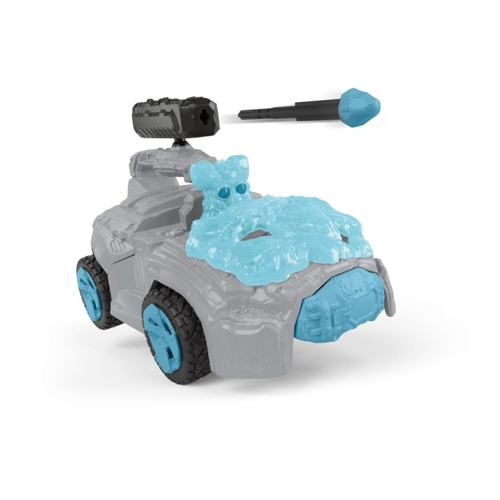 Schleich Eldrador - Crashmobiel van ijs met minicreatie (42669) in de groep SPEELGOED, KINDER- & BABYPRODUCTEN / Speelgoed / Speelgoedauto\'s bij TP E-commerce Nordic AB (D01503)