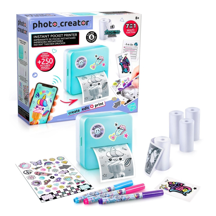 Studio Creator Photo Creator - Instant Pocket Printer (12317) in de groep SPEELGOED, KINDER- & BABYPRODUCTEN / Speelgoed / Ambachten bij TP E-commerce Nordic AB (D01510)