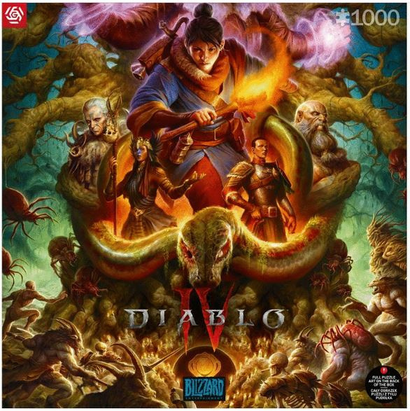 Good Loot - Puzzel: Diablo IV Horadrim, 1000 stukjes in de groep SPORT, VRIJE TIJD & HOBBY / Hobby / Puzzel bij TP E-commerce Nordic AB (D01554)