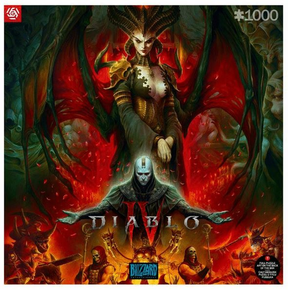 Good Loot - Puzzel: Diablo IV Lilith Samenstelling, 1000 stukjes in de groep SPORT, VRIJE TIJD & HOBBY / Hobby / Puzzel bij TP E-commerce Nordic AB (D01555)