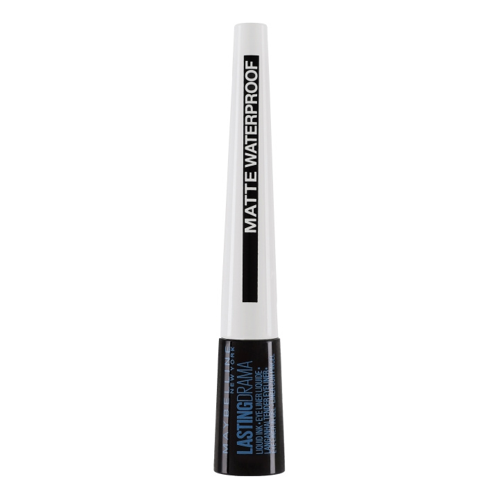 Maybelline New York Lasting Drama Liquid Ink Eyeliner - Matzwart in de groep BEAUTY & HEALTH / Makeup / Ogen & Wenkbrauwen / Eyeliner / Kajal bij TP E-commerce Nordic AB (D01558)