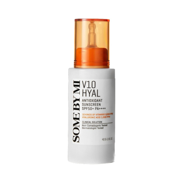 Some By Mi V10 Hyal Antioxidant Zonnebrandcrème 40 ml in de groep BEAUTY & HEALTH / Huidsverzorging / Zonnebank / Zonnebescherming bij TP E-commerce Nordic AB (D01568)