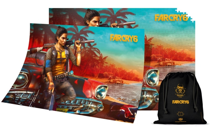 Good Loot - Far Cry 6 Puzzel Dani, 1000 Stuks in de groep SPORT, VRIJE TIJD & HOBBY / Hobby / Puzzel bij TP E-commerce Nordic AB (D01592)