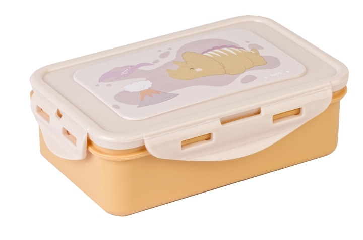 SARO Baby SARO - Lunch Box - Mustard (SAO70062) in de groep SPEELGOED, KINDER- & BABYPRODUCTEN / Eten & Drinken / Kinderservies bij TP E-commerce Nordic AB (D01600)