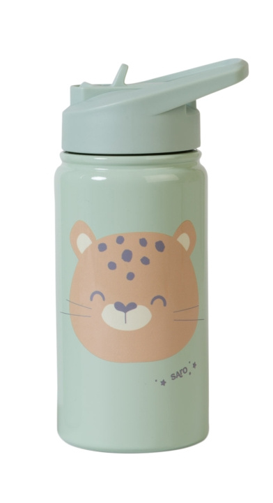 SARO Baby Thermos Bottle with Straw - Mint (SAO74501) in de groep SPEELGOED, KINDER- & BABYPRODUCTEN / Eten & Drinken / Babyflessen & Accessoires bij TP E-commerce Nordic AB (D01603)