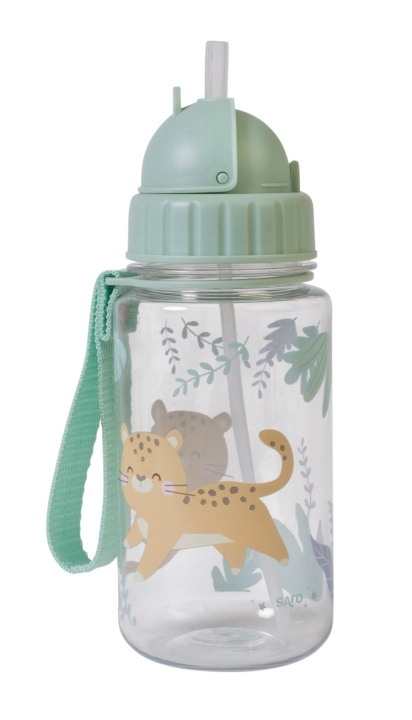 SARO Baby SARO - Bottle with straw - Hunter Mint (SAO74004) in de groep SPEELGOED, KINDER- & BABYPRODUCTEN / Eten & Drinken / Babyflessen & Accessoires bij TP E-commerce Nordic AB (D01605)