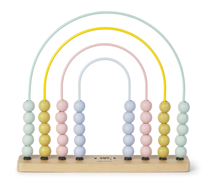 SARO Baby SARO - Rainbow Abacus (SAO3340) in de groep SPEELGOED, KINDER- & BABYPRODUCTEN / Babyspeelgoed / Activiteitenspeelgoed bij TP E-commerce Nordic AB (D01611)