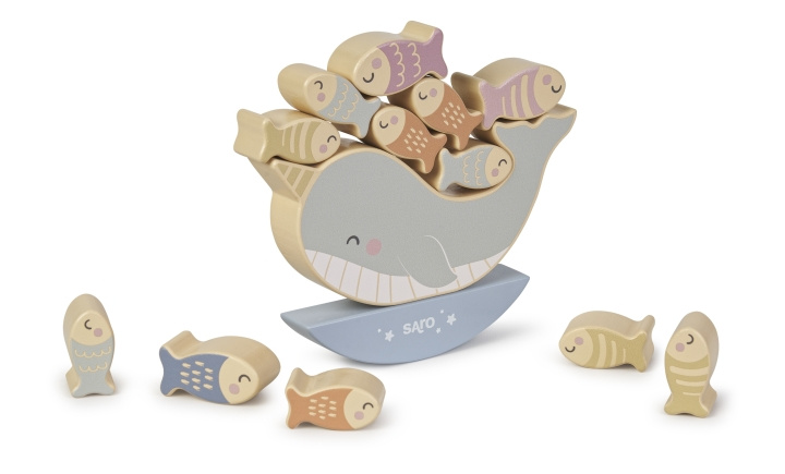 SARO Baby SARO - Sea Life - Balance-Play (SAO3344) in de groep SPEELGOED, KINDER- & BABYPRODUCTEN / Speelgoed / Bouwspeelgoed / Bouwblokken bij TP E-commerce Nordic AB (D01614)