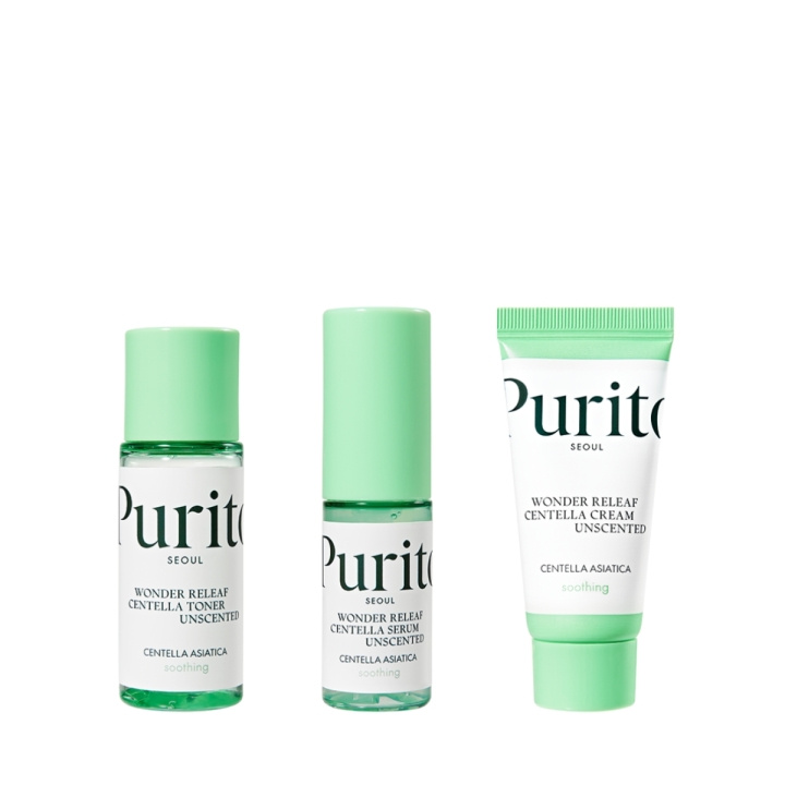 Purito SEOUL Wonder Releaf Centella Mini Kit Ongeparfumeerd in de groep BEAUTY & HEALTH / Huidsverzorging / Gezicht / Dagcrème bij TP E-commerce Nordic AB (D01621)